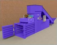 Horizontal baler model H600-75S