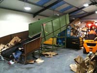 Ken Mills T40H baler and conveyor
